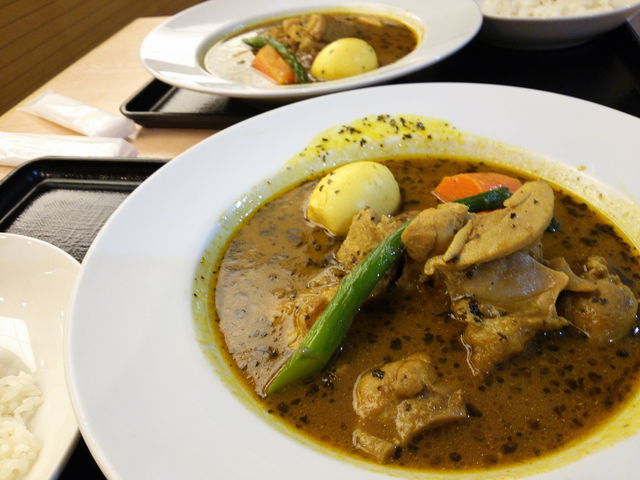 スープカレー_女満別空港レストランピリカ