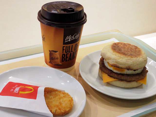 朝マック_マクドナルド西大路五条店