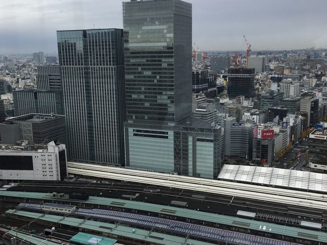 眼下の東京駅_リストランテ・ヒロ・チェントロ 丸ビル店