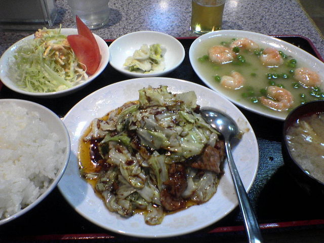 回鍋肉定食_秀永