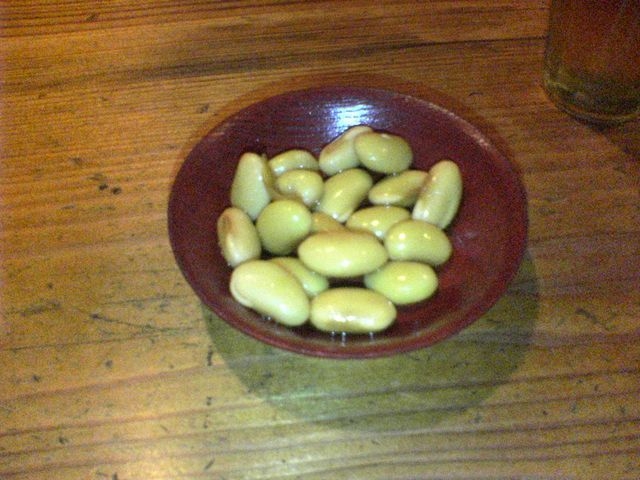 最初に出てくる豆_豆柿