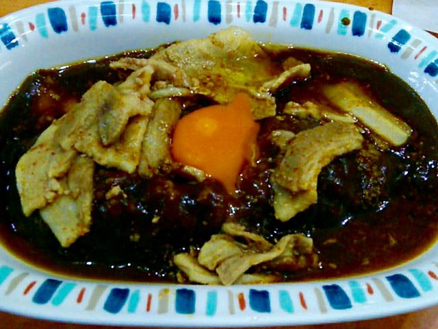 スタミナカレー_スタミナカレーの店 バーグ 杉田本店