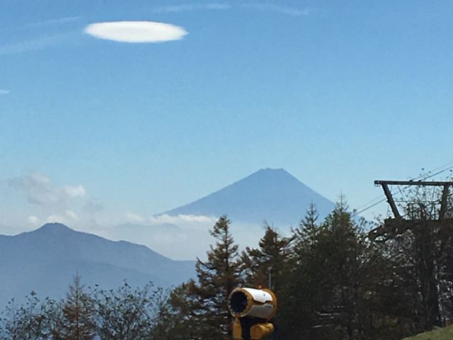 大好きな富士山_サンメドウズ 大泉・清里スキー場