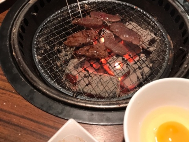 卵につけて食べるのが好き。_牛角 高崎問屋町店