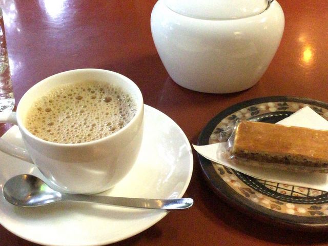 カフェオレとくるみクッキー_光原社 可否館