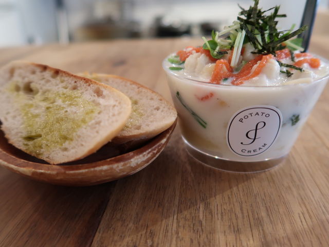 明太子と貝柱のホワイトポテトクリーム_POTATO・CREAM