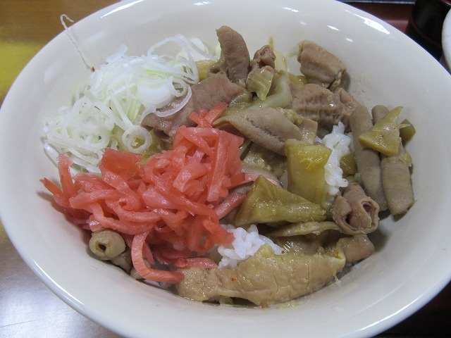 盛り付けが雑_山田うどん ひたちなかインター店