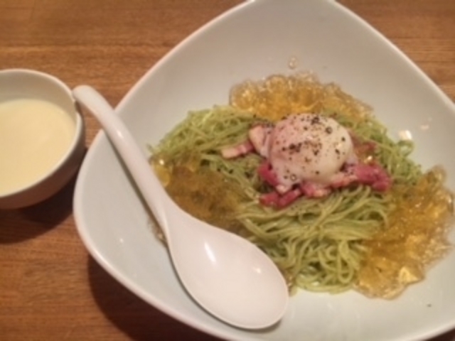 夏季限定ジェノベーゼパスタ_五大力 東豊中本店