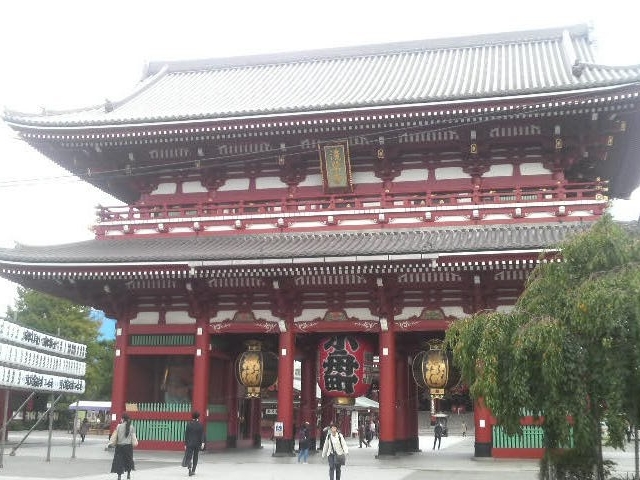 浅草寺の宝蔵門_宝蔵門