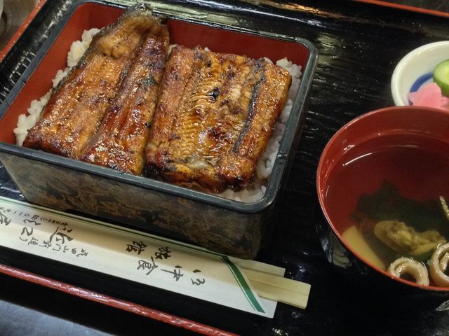 うなぎと肝吸のセット_近江屋