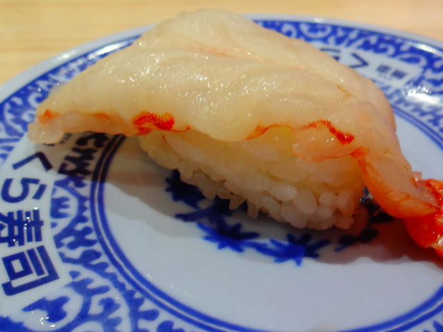 赤えび(一貫)_無添くら寿司 大泉インター店