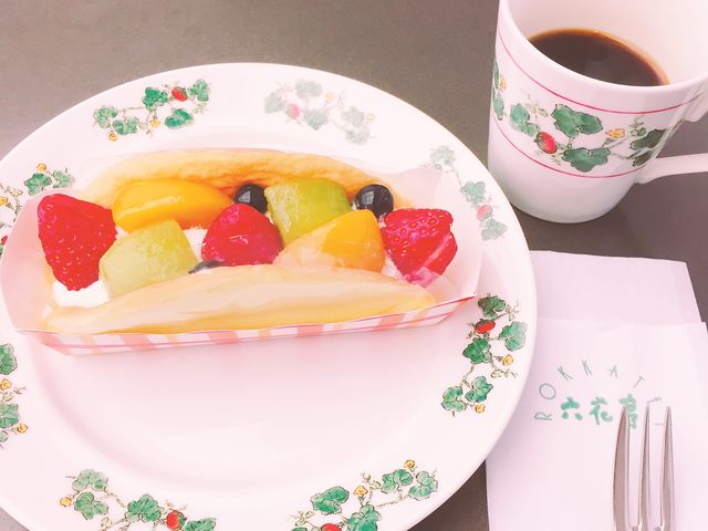 コーヒーは無料_六花亭 五稜郭店