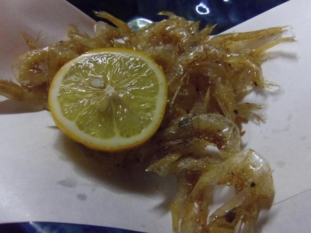 白エビの唐揚げ_吾作