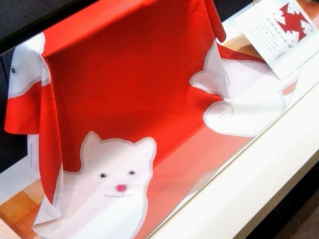 『2018年干支の限定風呂敷』。_とらや・日本橋三越店