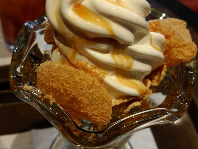 わらびもちパフェ♪_サンマルクカフェノース天神店(CHOCO CRO SAINTMARC CAFE)