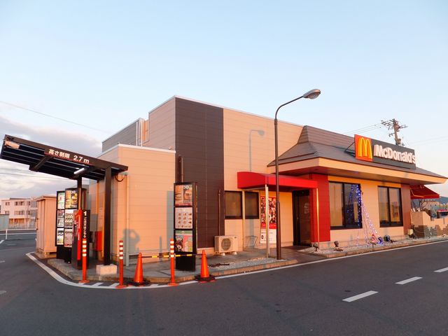 外装のカラーリングが変更されました。_マクドナルド伊賀上野店