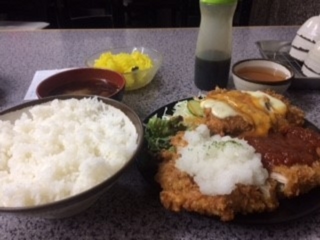 見よ!このボリューム!!_ハイライト食堂百万遍店