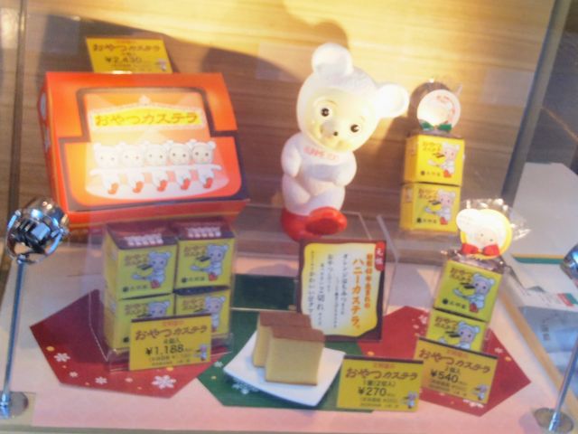 文明堂のキャラクター_文明堂日本橋店