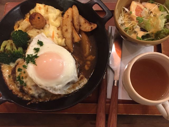 ハンバーグセット_プロヴィンシャルノート