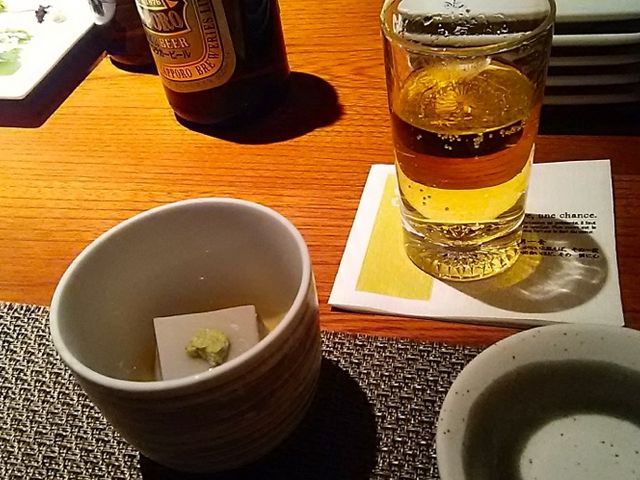 黒豆の胡麻豆腐でスタート_音音 池袋店
