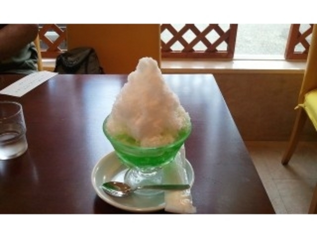 かき氷がおすすめ!_小松屋