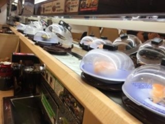 カバー付きが嬉しいです!_くら寿司 大牟田店