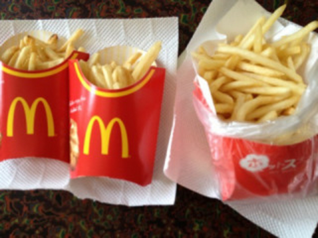 みんなでポテト☆_マクドナルド桃谷店