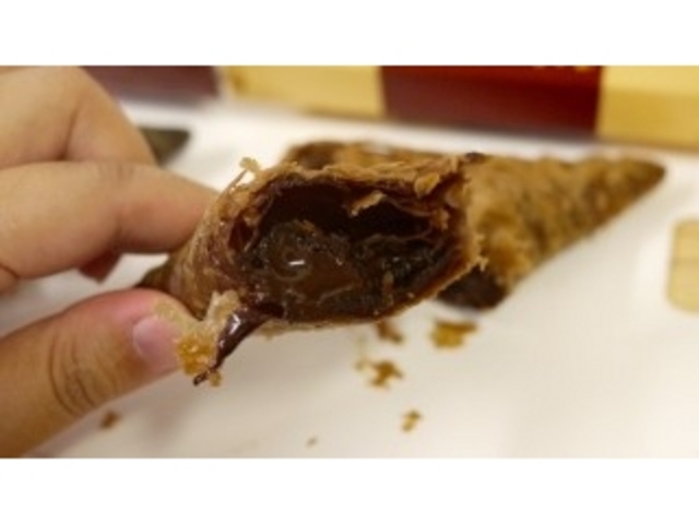溢れるほどのチョコが入っています!_マクドナルド和白店