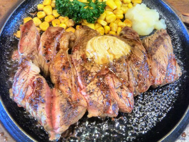 『ボリュームステーキ』。_ステーキくに 越谷店