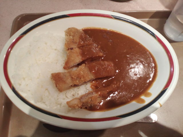 カツカレー大盛り470円_カレーショップアルプス