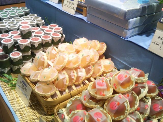 『桔梗屋のゼリーなどの正規品』。_桔梗屋