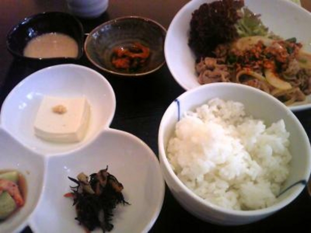和食中心メニューです_One Garden 西麻布店