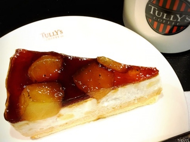 ケーキセット_タリーズコーヒー飯田橋ガーデンエアタワー店