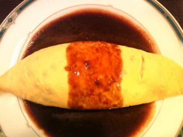 オムライス_麻布食堂