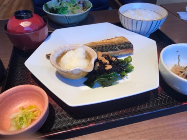 塩サバ定食_大戸屋 川越クレアモール店