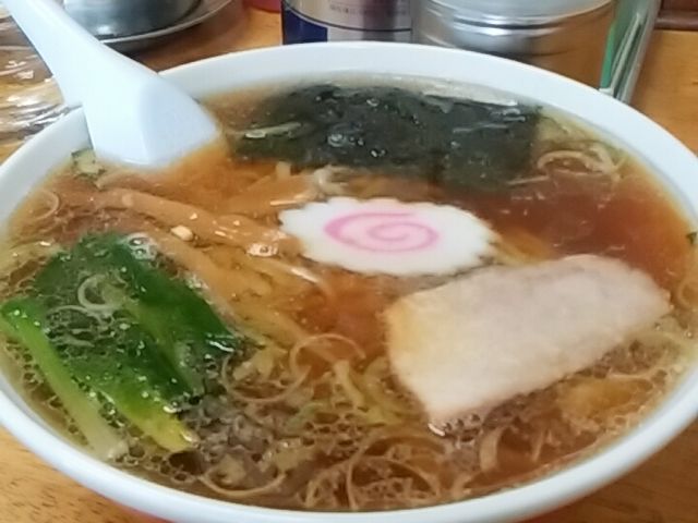 中華そば 650円_茶釜本店
