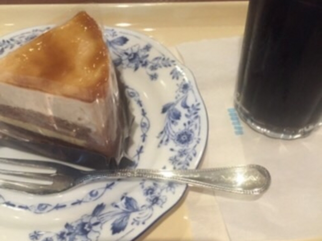 ケーキセットです。_ドトールコーヒーショップ駒込東口店