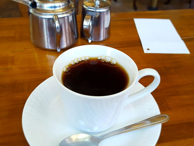 ブレンドコーヒー_喫茶パンダ北千里店