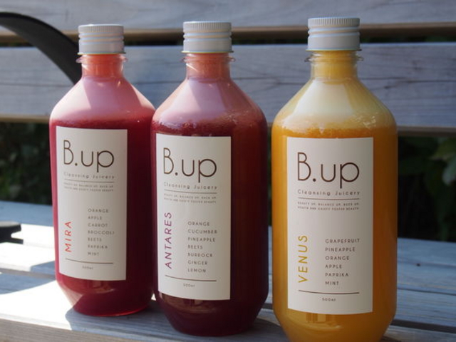 MIRA、ANTARES、VENUS_B.up Cleansing Juicery