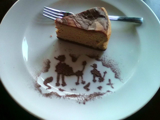 ケーキ_サンセット