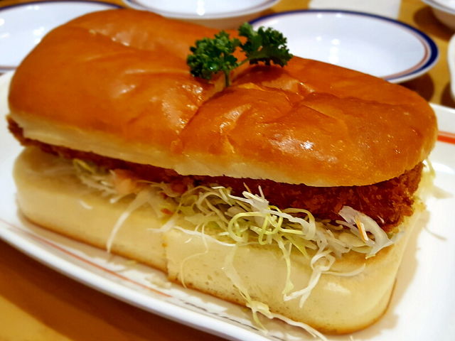 エビカツサンド_コメダ珈琲店 箕面小野原店