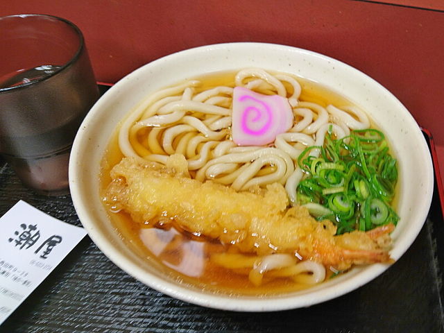 天ぷらうどん_潮屋梅田店