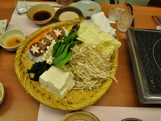 しゃぶしゃぶ野菜_木曽路 大橋店