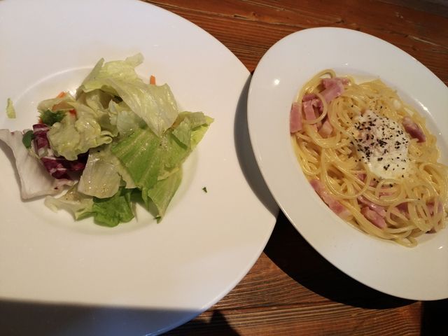 カルボナーラ_ラ・パウザ 小麦の家 厚別通り店