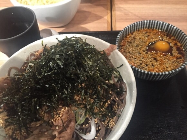 肉付け蕎麦です。_そば 俺のだし GINZA5
