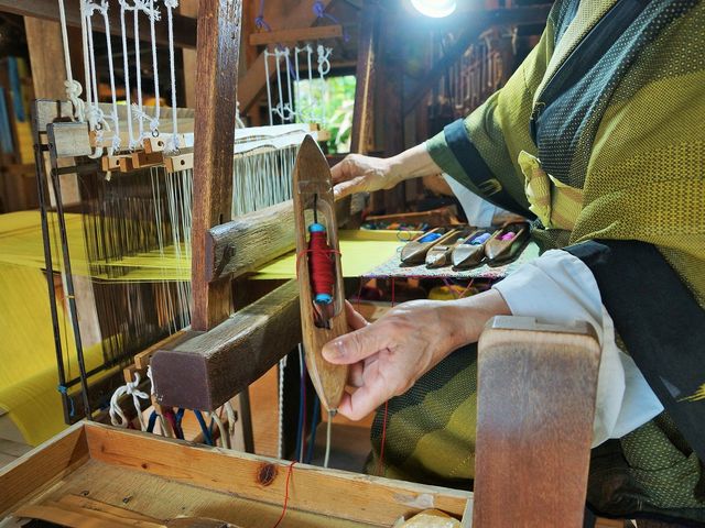 琉球織り_琉球村