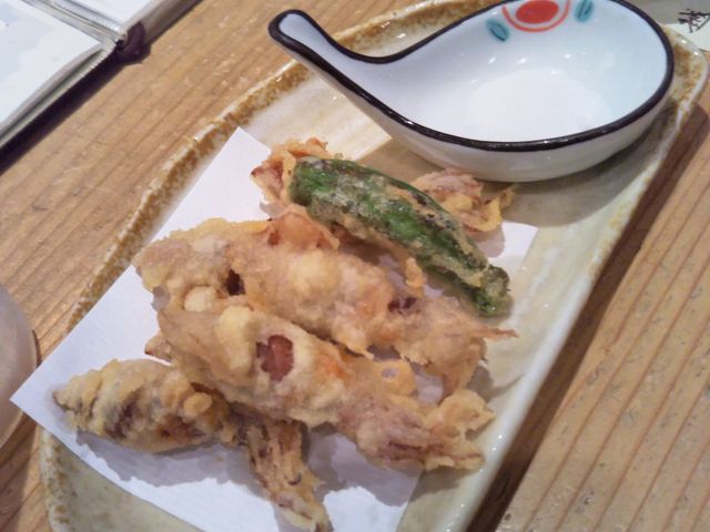 ホタルイカ天ぷら_越乃国 魚菜料理 魚山人