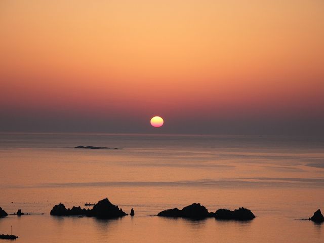 感動の朝_橋杭岩