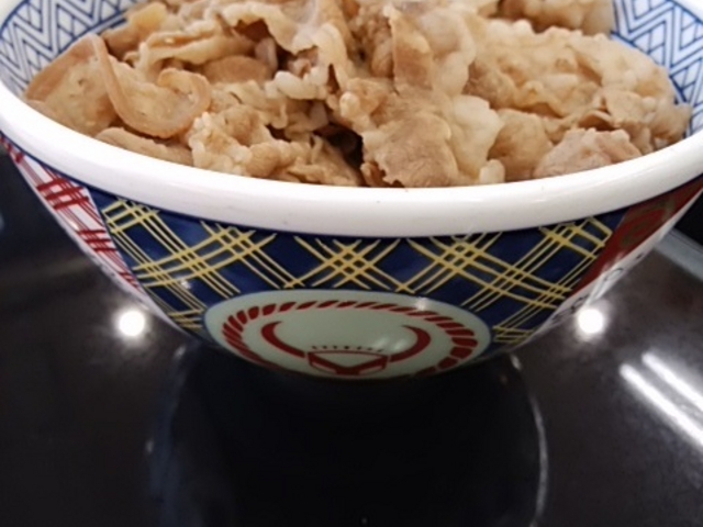 牛丼 並_吉野家139号線富士伝法店