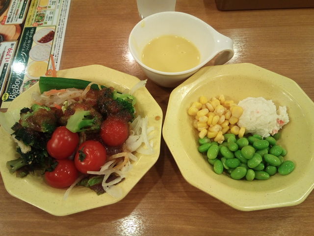 サラダバー_ビッグボーイ海浜幕張店